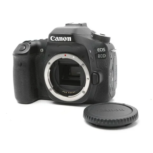 Canon 80D Semi Pro 24MP DSLR Camera Travel Photography WiFi HD Video Flip Screen - Picture 3 of 16